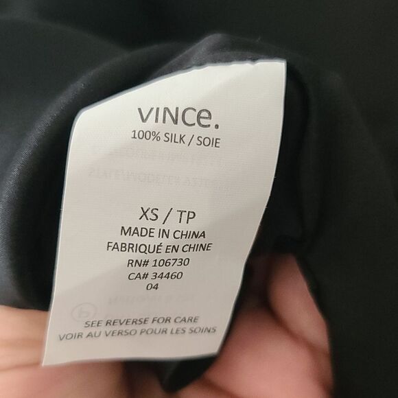 Vince Silk Blouse - Picture 3 of 5